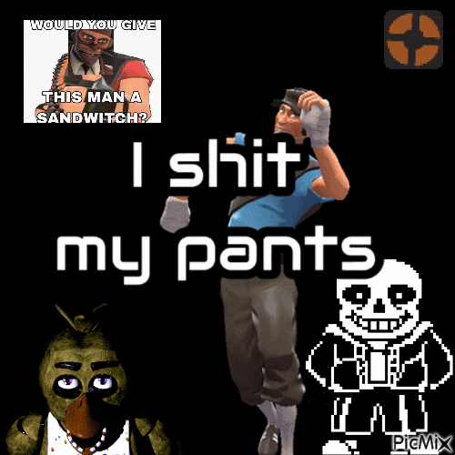 I shit my pants TF2 - Ingyenes animált GIF