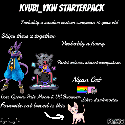 The Kyubi_ykw Starterpack! (UPDATED) - GIF animado grátis