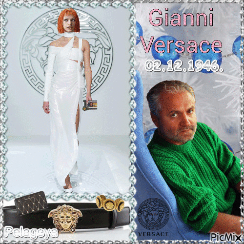 02.12. Gianni Versace's birthday contest - Gratis geanimeerde GIF