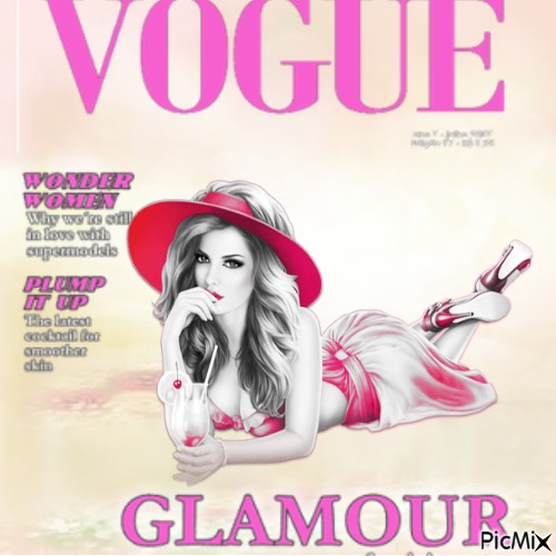 Fashion  Vogue - kostenlos png