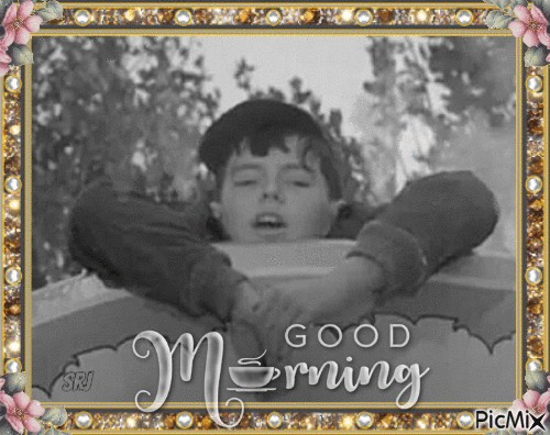 Good Morning Beaver - Bezmaksas animēts GIF