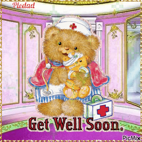 GET WELL SOON - Free animated GIF