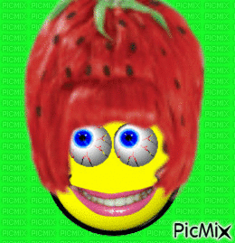 Melle fraise - 免费动画 GIF