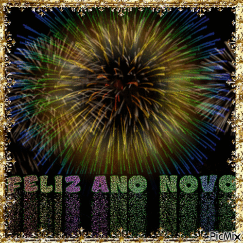 Feliz Ano Novo! - Δωρεάν κινούμενο GIF