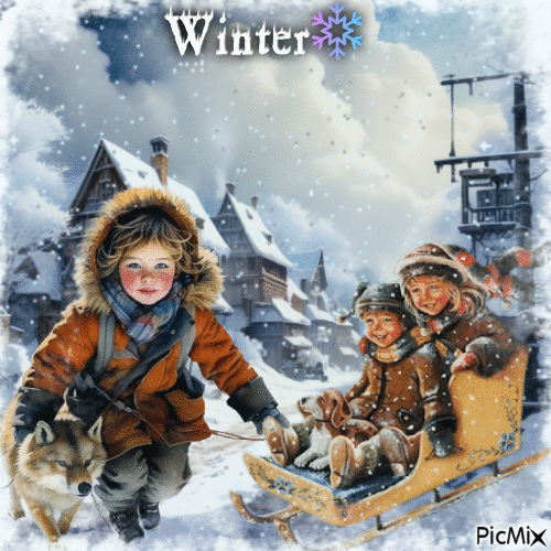 Concours :  Jeux d'hiver - GIF animé gratuit
