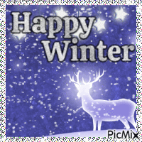 Happy Winter - Бесплатни анимирани ГИФ
