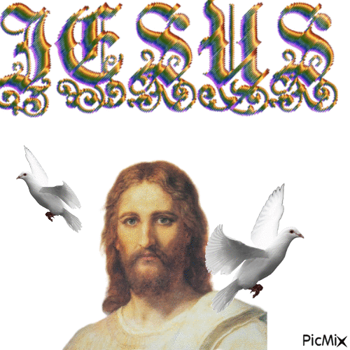 jesus - GIF animado grátis