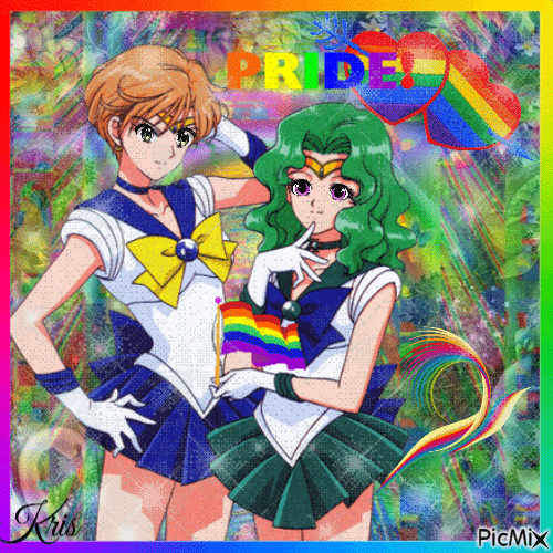 Couple LGBT - GIF animado grátis