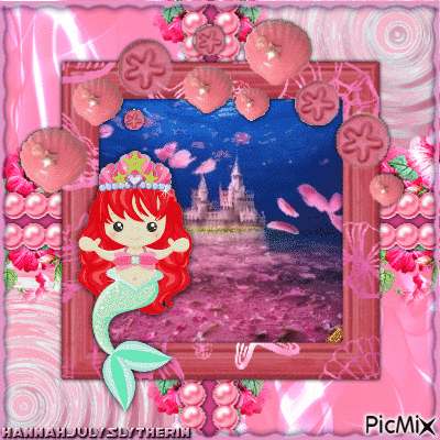 (((The Cute Little Mermaid))) - GIF animado gratis