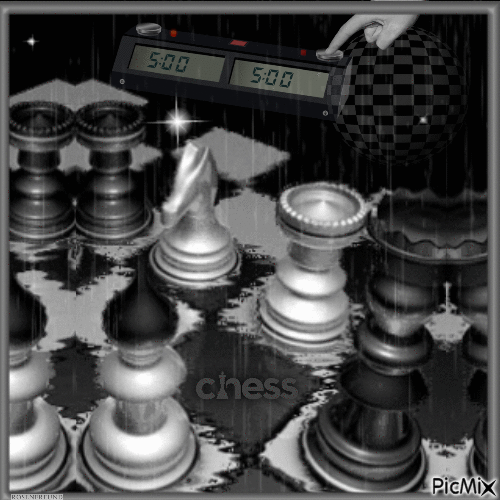 Schach - GIF animasi gratis
