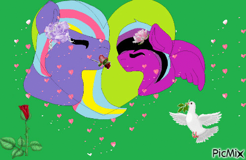 lover pony - GIF animado gratis