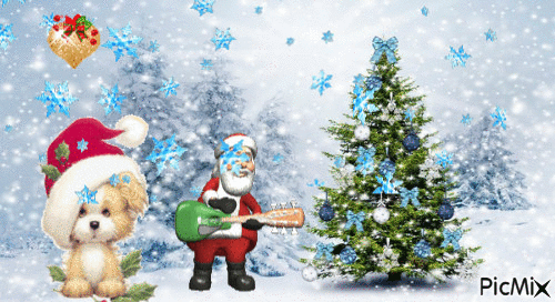 Joyeux Noël - Бесплатный анимированный гифка