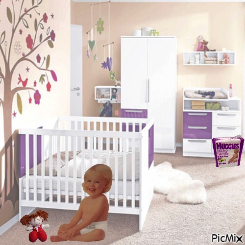 Baby and doll time - Free PNG