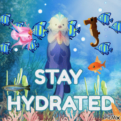 hydrate or die-drate - Бесплатни анимирани ГИФ