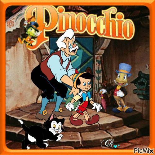 Pinocchio - Δωρεάν κινούμενο GIF
