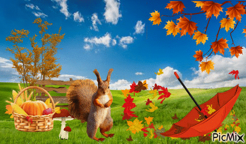 Herbst - Besplatni animirani GIF