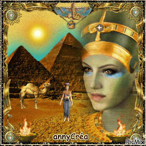 Nefertiti - Bezmaksas animēts GIF
