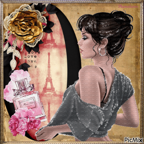 Parfum de Paris. - Gratis animerad GIF