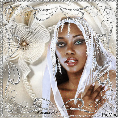 La mariée africaine - 無料のアニメーション GIF