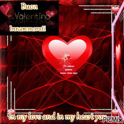 In my love and in my heart you - Bezmaksas animēts GIF
