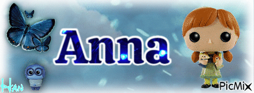 Anna Pop Vinyl - GIF animé gratuit