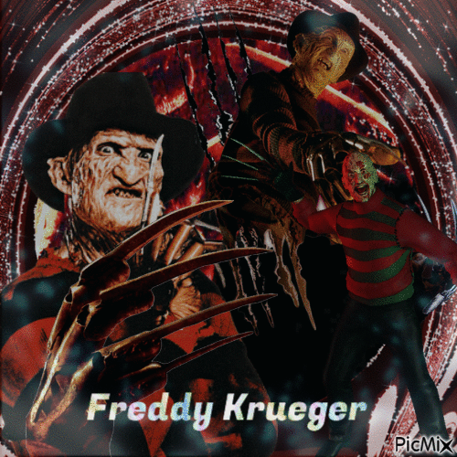Freddy Krueger - Nemokamas animacinis gif