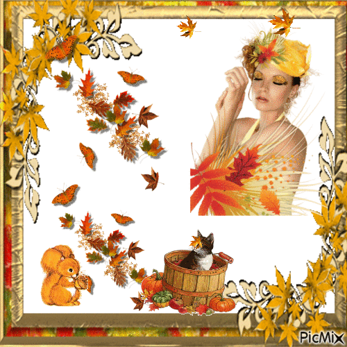 Journée d'automne - Δωρεάν κινούμενο GIF