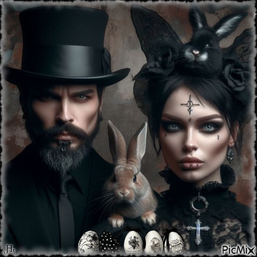 Gothic Easter - zdarma png