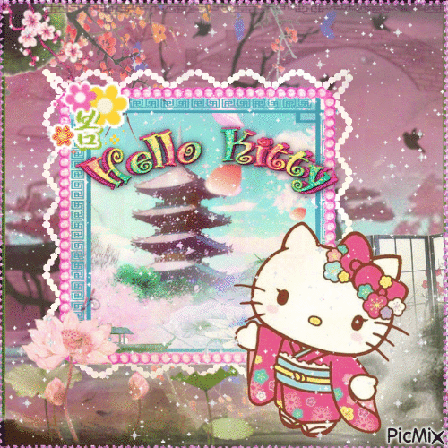 Hello Kitty ❤️ elizamio - 無料のアニメーション GIF