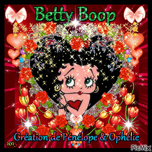 * BETTY BOOP - L' IRRESISTIBLE * - 免费动画 GIF