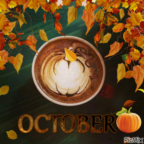 October - Ingyenes animált GIF
