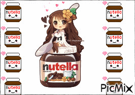 love nutella - Gratis animeret GIF