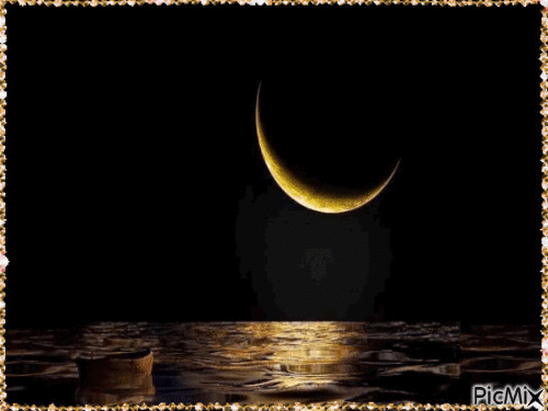 Ночь - Gratis animeret GIF