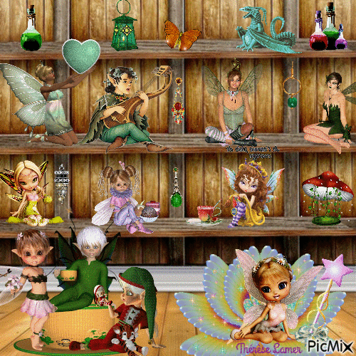 ma petite colection d' Elfes favorites. - GIF animasi gratis