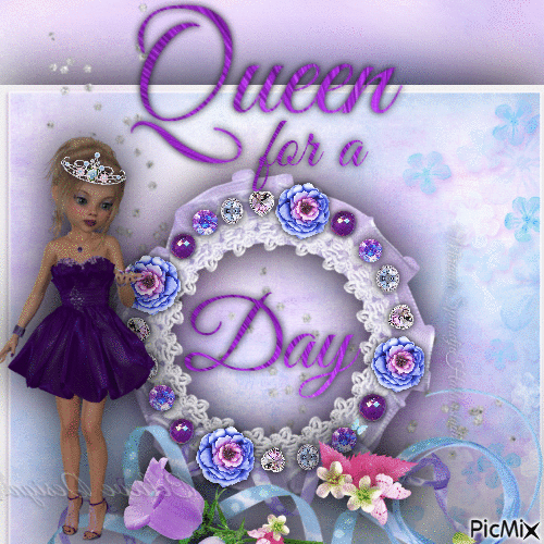 Queen for a day - GIF animasi gratis