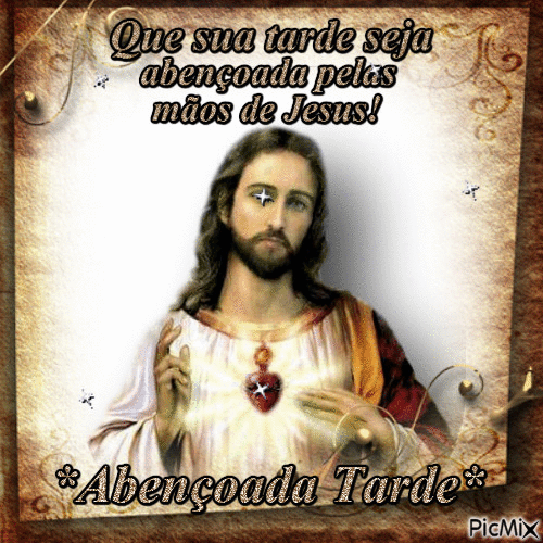 JESUS ABENÇOAI-NOS - Бесплатный анимированный гифка