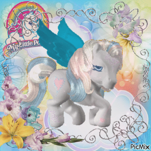 My Little Pony Vintage - GIF animé gratuit