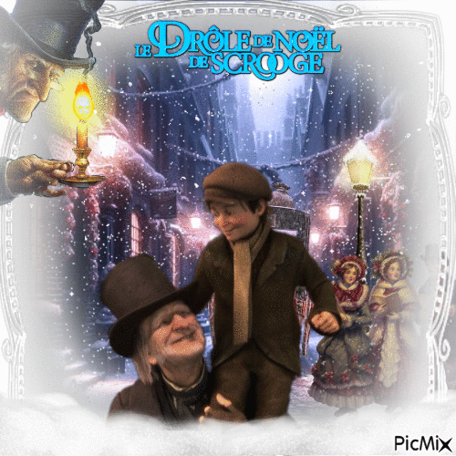 Le Drôle de Noël de Scrooge - Δωρεάν κινούμενο GIF