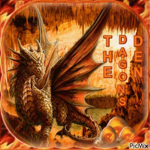 The dragon’s den - Besplatni animirani GIF