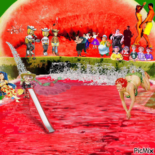 Watermelon - Ilmainen animoitu GIF
