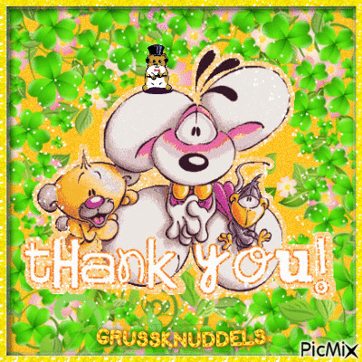 Thank you! - Zdarma animovaný GIF