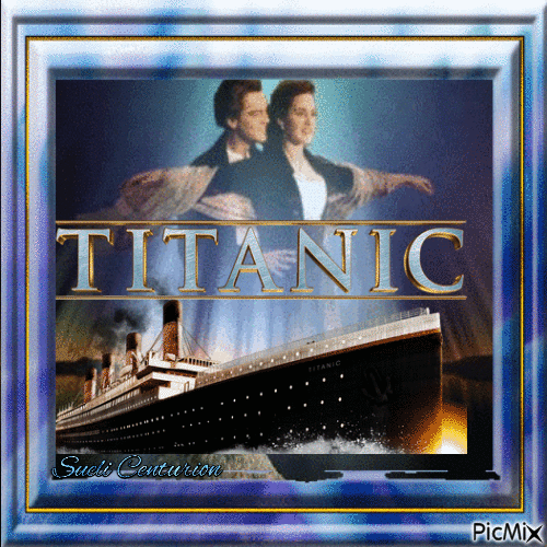 Titanic - a estória    de amor - Darmowy animowany GIF