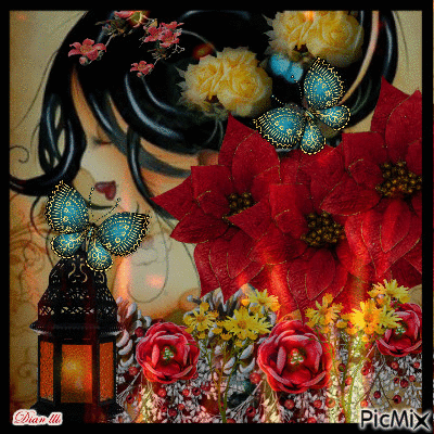 Beautiful Oriental Woman.. - 無料のアニメーション GIF