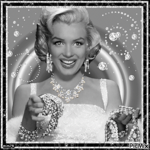 Marilyn - Zdarma animovaný GIF