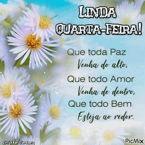 Linda Quarta-Feira! - Δωρεάν κινούμενο GIF