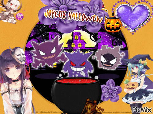 Joyeux Hallowen ! - Free animated GIF