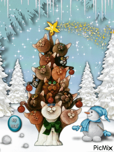 Christmas Tree - Free animated GIF