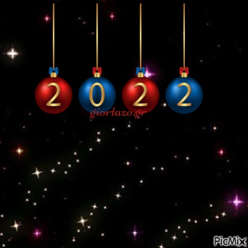 2022 Happy New Year - png gratis