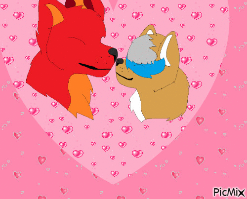 love wolf - Ingyenes animált GIF