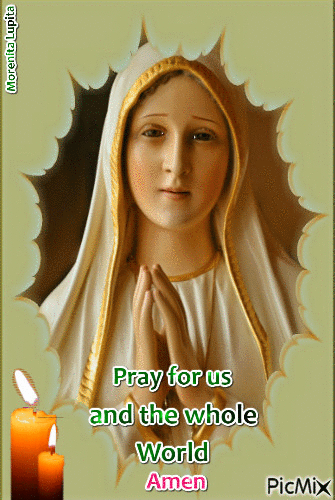 Our Lady of Fatima - Nemokamas animacinis gif